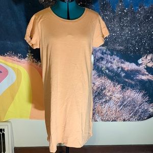 Large short sleeve tunic dress daily ritual brand